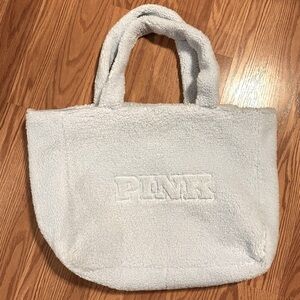 PINK Victoria's Secret blue Tote Bag